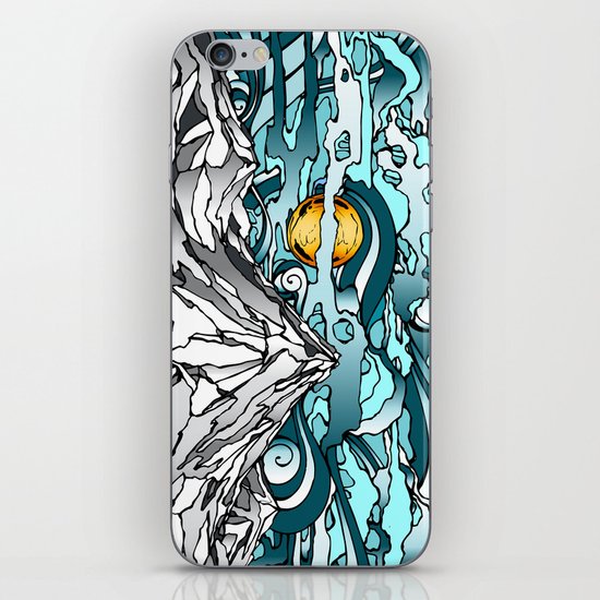 Turquoise Sky iPhone & iPod Skin