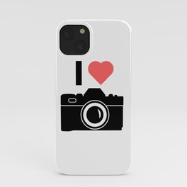I love photography iPhone Case
