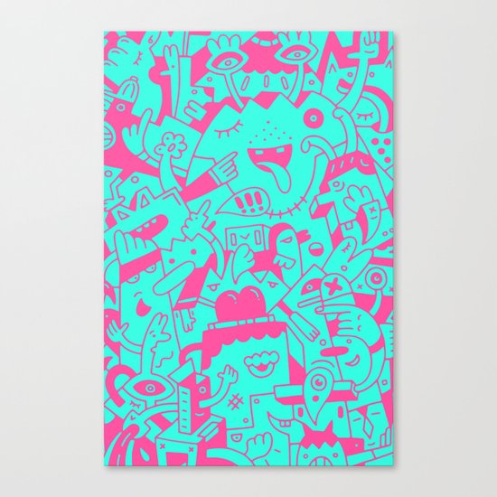 The Disconsolate Factory of Charles Grebbum Canvas Print
