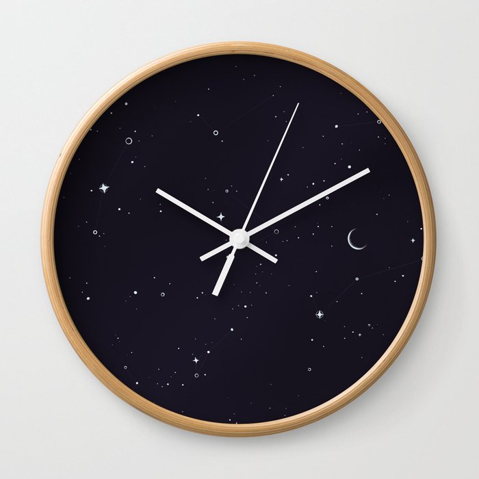 Starry Sky Wall Clock