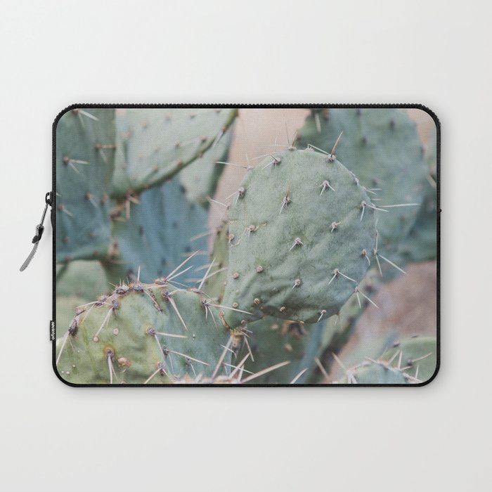 Big Bend Prickly Pear - Desert Plants Photography Laptop Sleeve