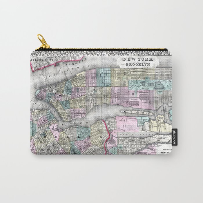 New York City and Brooklyn Carry-All Pouch
