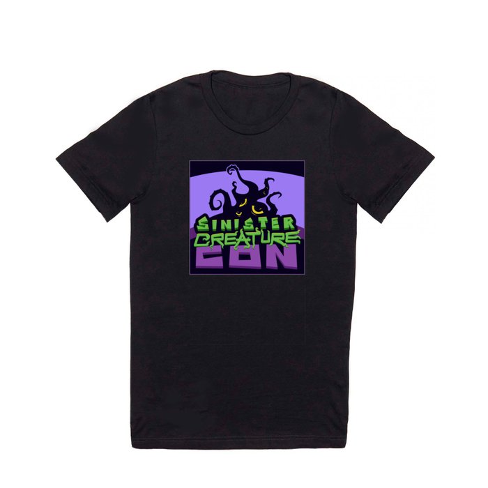 Sinsiter Creature Con Square Logo T Shirt