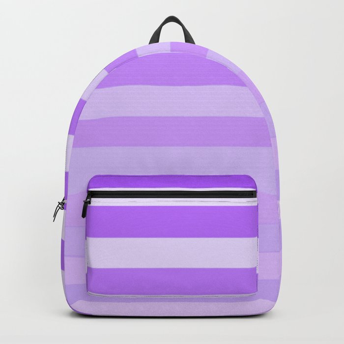 Purple Stripes Fade Backpack