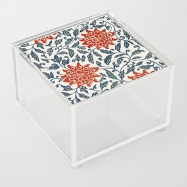 Chinese Floral Pattern 3 Acrylic Box