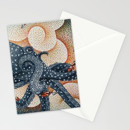 Octopus & Koi Stationery Card