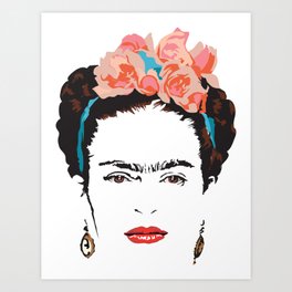 Frida Khalo Essentials Art Print