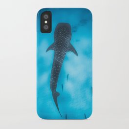 whale shark sand Botton iPhone Case