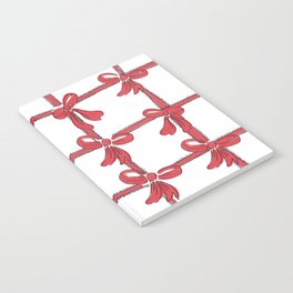 Red Ribbons & Bows Notebook