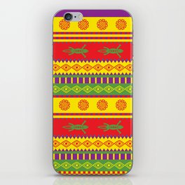 mexican fabric iPhone Skin