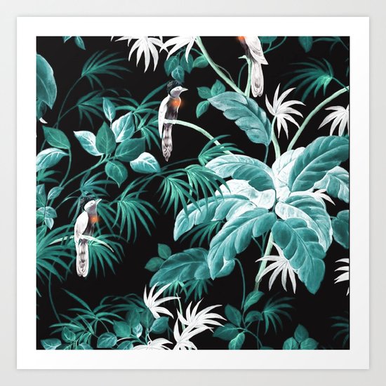 Birds-THE NATURE'S HEARTS Art Print