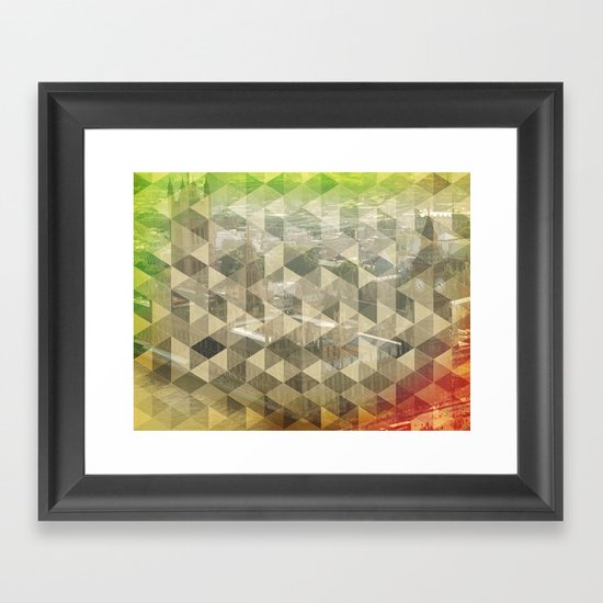 WP pattern Framed Art Print