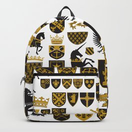 HERALDRY Crests and Symbols Backpack