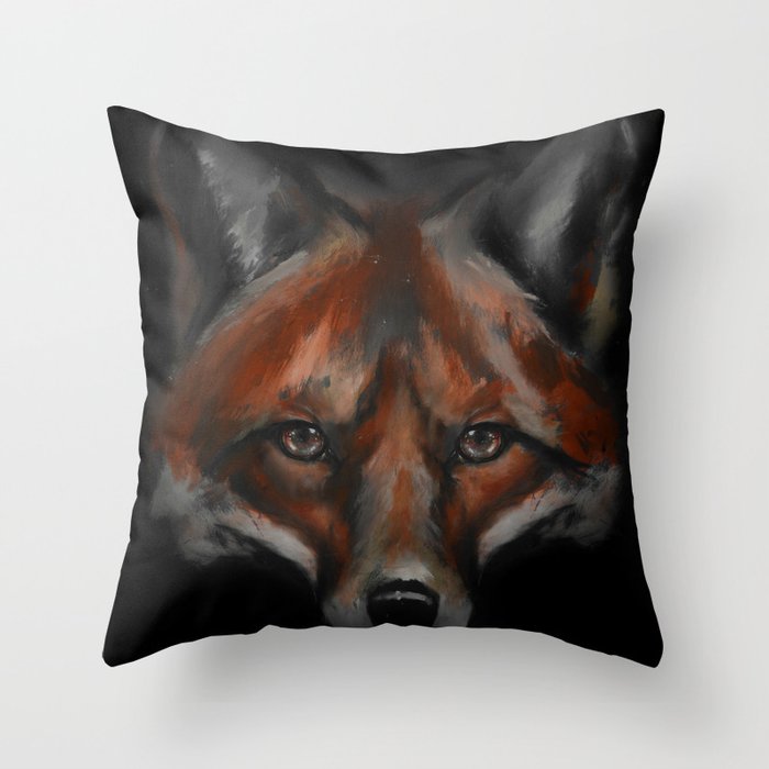 Fox #1 - 2015 Throw Pillow