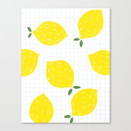 Lemons Canvas Print