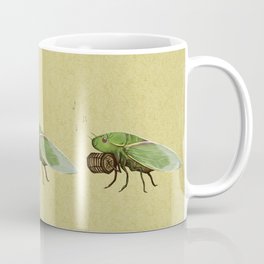 Cicada Playing a Sqeezebox Mug