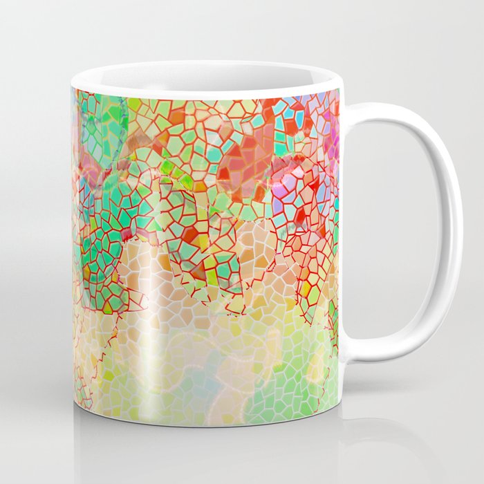 Pattern colored mosaics Coffee Mug