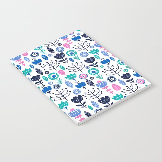 Flourish (Blues) Notebook
