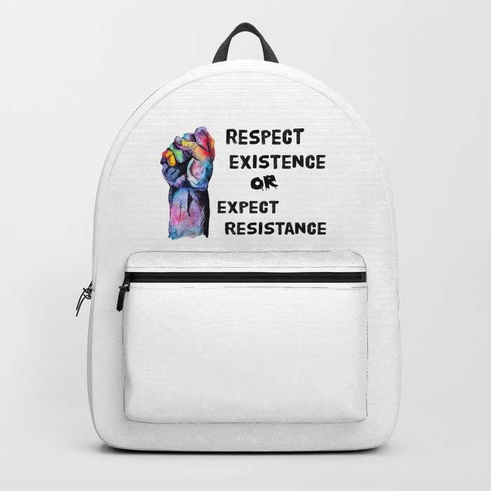 Respect or Expect Backpack