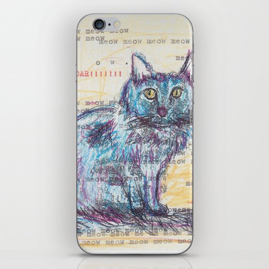 Here kitty, kitty iPhone & iPod Skin