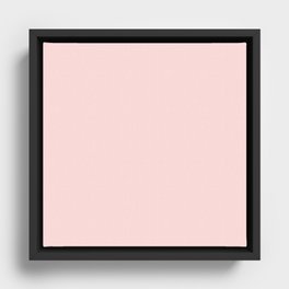 Blush Framed Canvas
