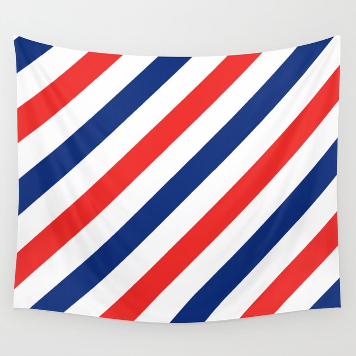 Barber Stripes Wall Tapestry