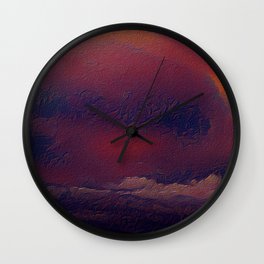 A storm  approaches  Wall Clock