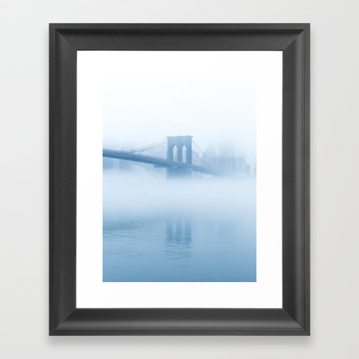 Big Bridge - Big Dreams - Brooklyn Framed Art Print