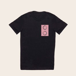 Ouroboros Floral Double Snake Design T Shirt