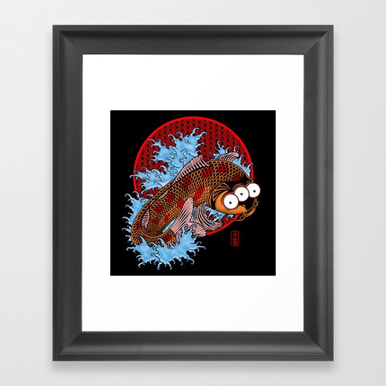 Blinky Framed Art Print