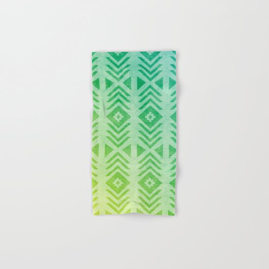 Aztec Pattern 01 Hand & Bath Towel