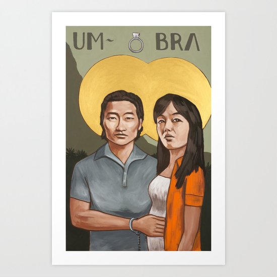Saints of LOST | Jin & Sun Art Print
