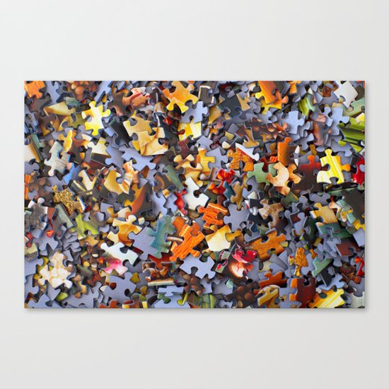 Puzzle Canvas Print