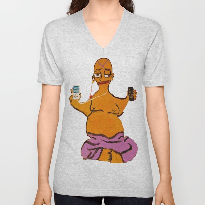 Simpson V Neck T Shirt