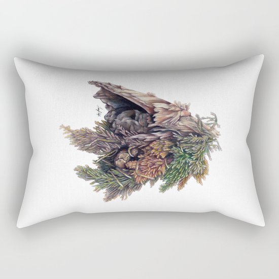 Colors of the Cypress Rectangular Pillow