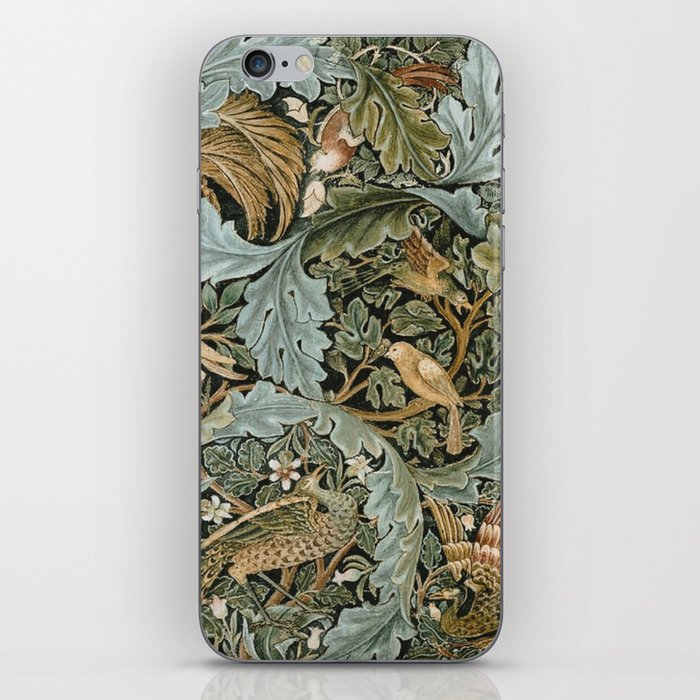 William Morris Acanthus and birds , acanthus,bird ,No.1. iPhone Skin