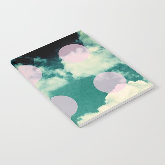 Clouds + Dots Notebook