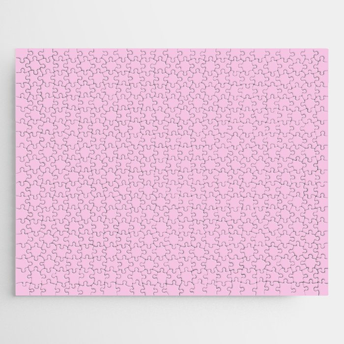 Childlike Pink Jigsaw Puzzle