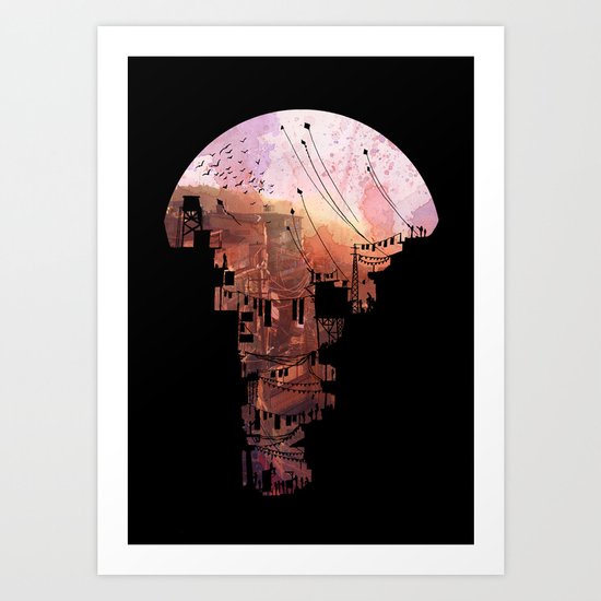 Secret Streets Art Print