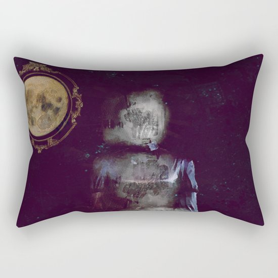 The ghost of miss Parker Rectangular Pillow