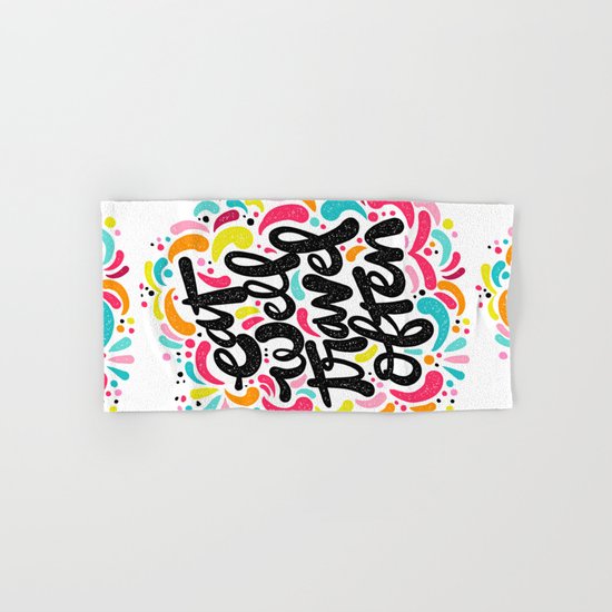 EAT & TRAVEL Hand & Bath Towel