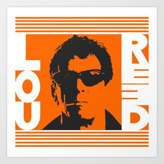 Lou Reed Art Print