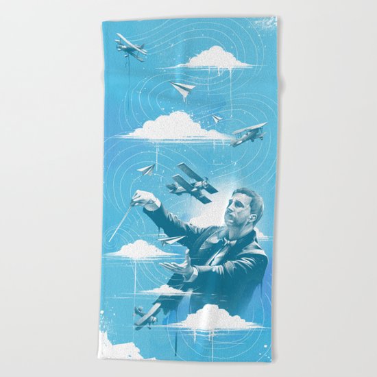 Ciel Symphonie Beach Towel