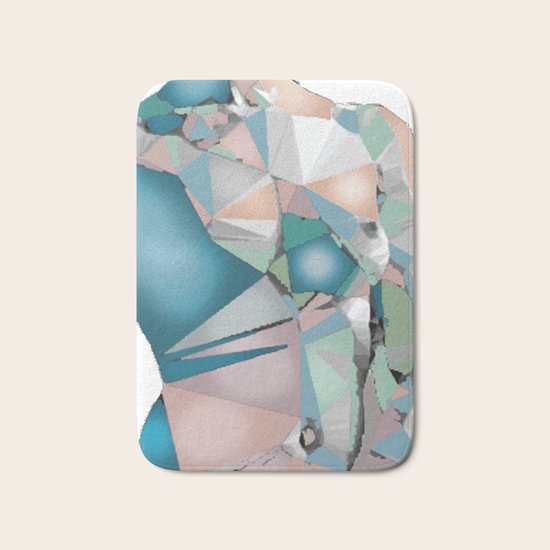 Crystal Woman Bath Mat