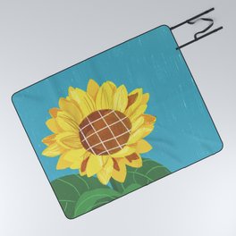 Sunflower Picnic Blanket