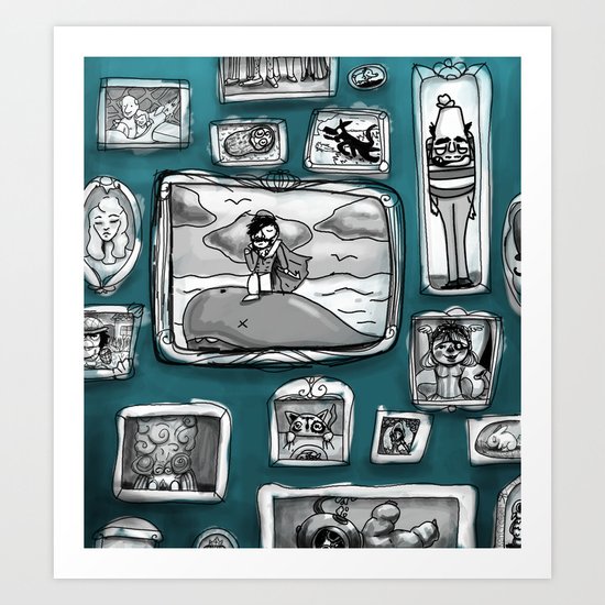 Forever Ancient Moment Immediately Later Yesterday Art Print