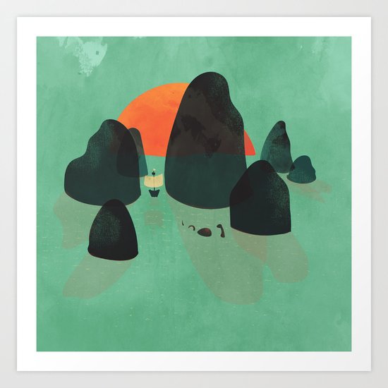 No one ever believed them... Art Print