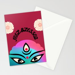 durga blessing Stationery Card