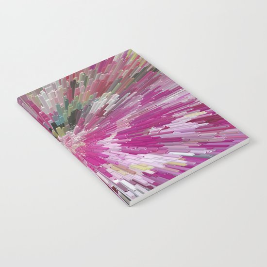 Abstract flower pattern 3 Notebook