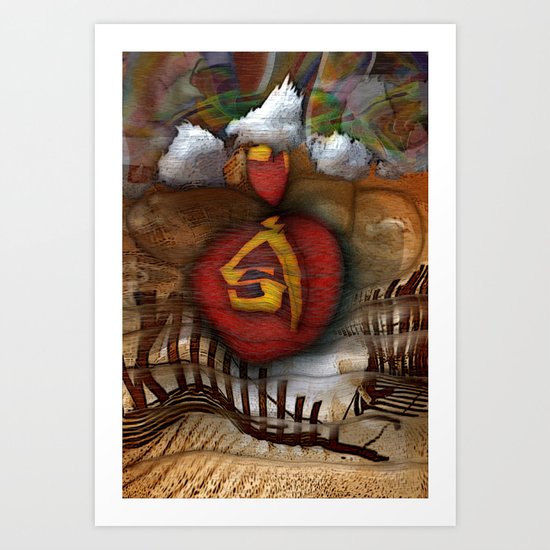 Clouds Art Print